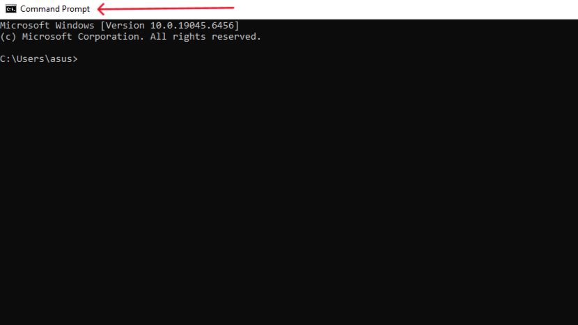 تصویری از command prompt برای اتصال به Claude Code